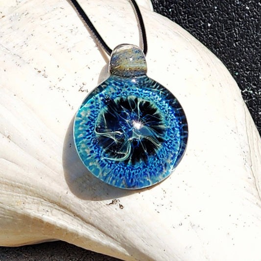 Blown Glass Pendant – One-of-a-Kind Statement Jewelry