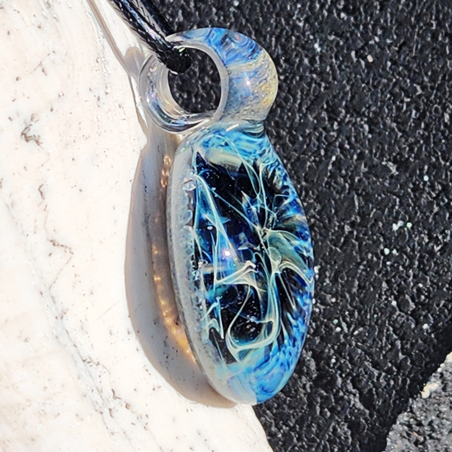 Blown Glass Pendant – One-of-a-Kind Statement Jewelry