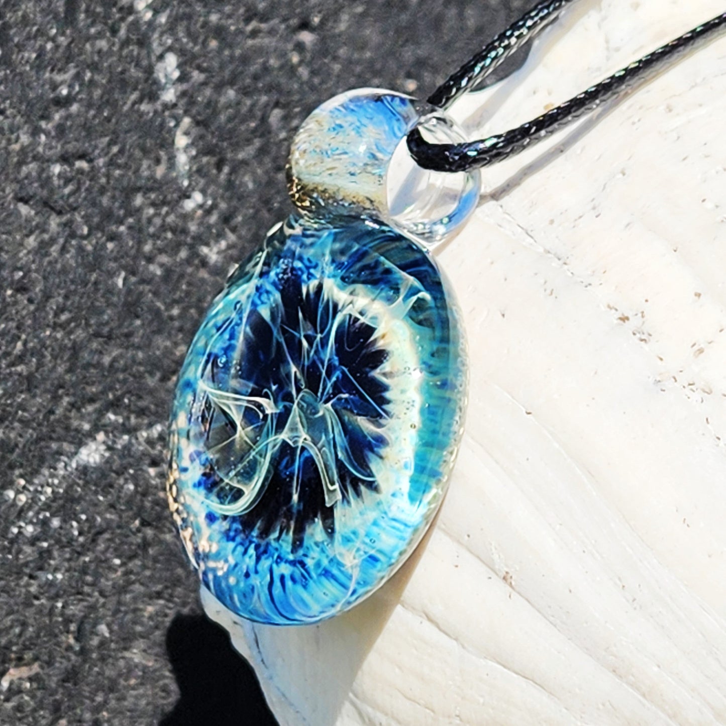 Blown Glass Pendant – One-of-a-Kind Statement Jewelry