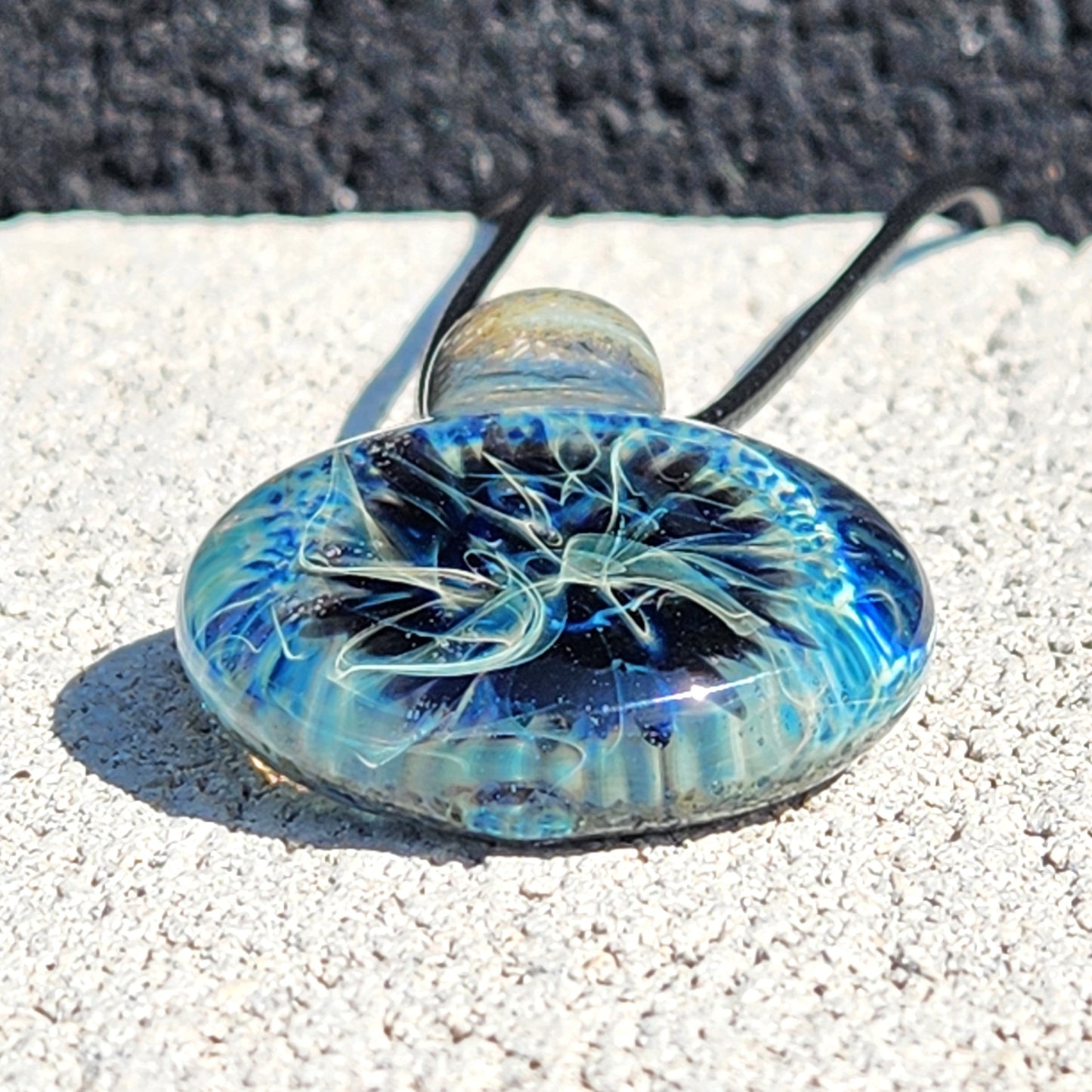 Blown Glass Pendant – One-of-a-Kind Statement Jewelry