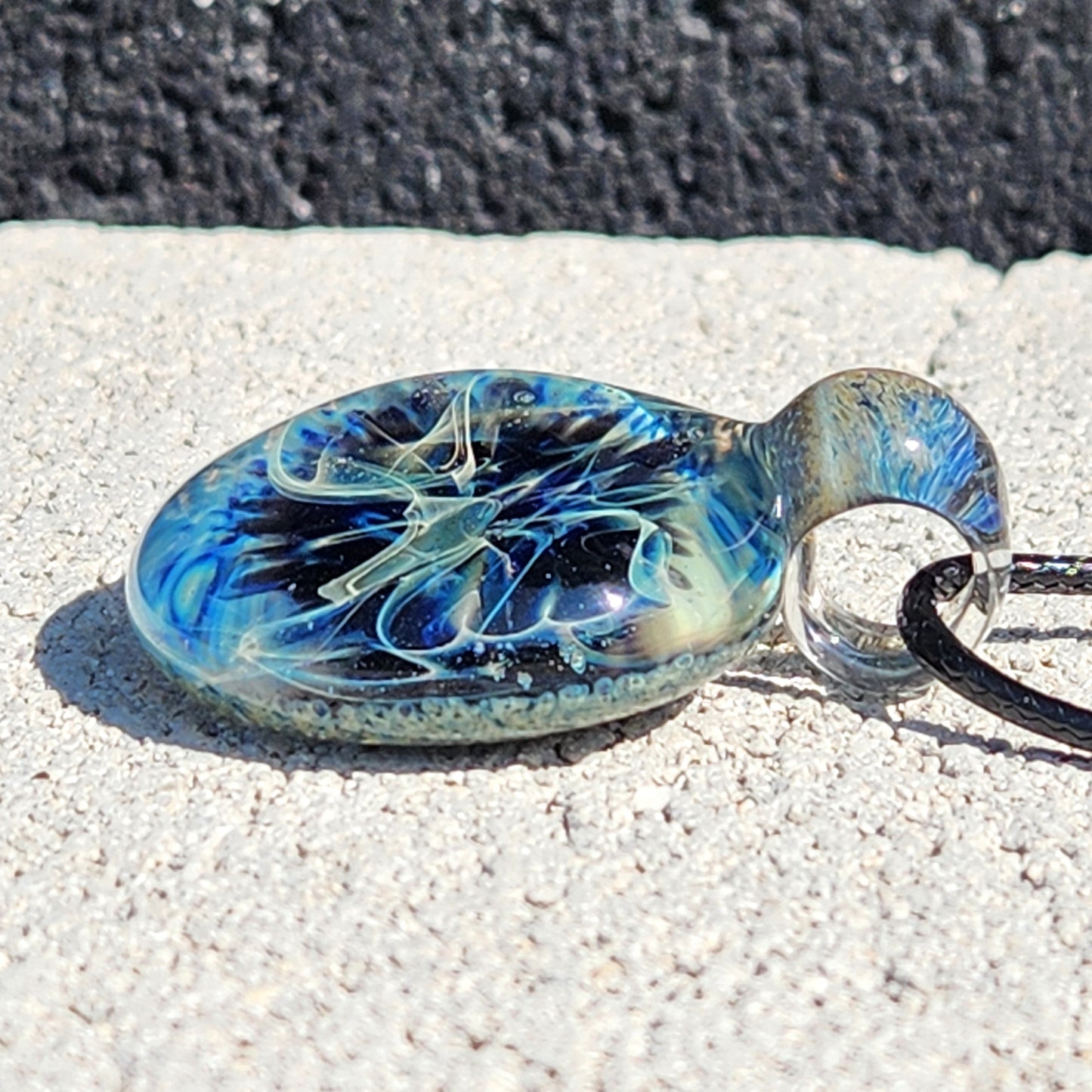 Blown Glass Pendant – One-of-a-Kind Statement Jewelry