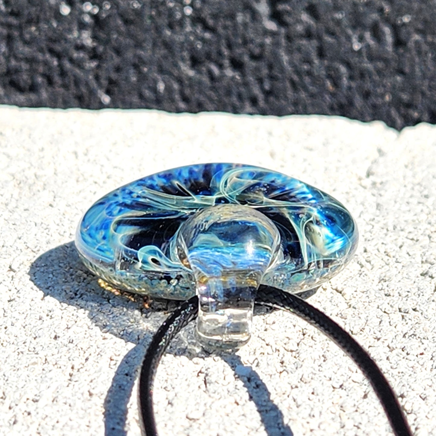 Blown Glass Pendant – One-of-a-Kind Statement Jewelry