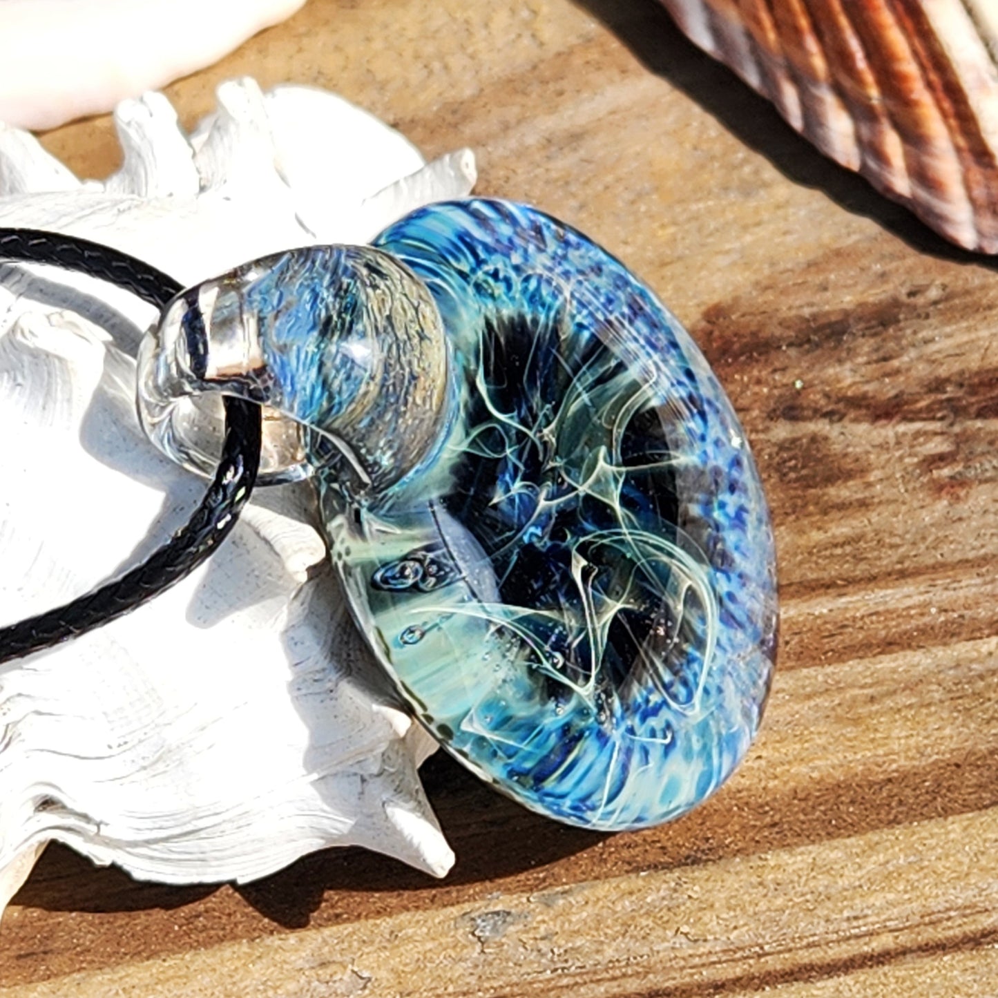 Blown Glass Pendant – One-of-a-Kind Statement Jewelry