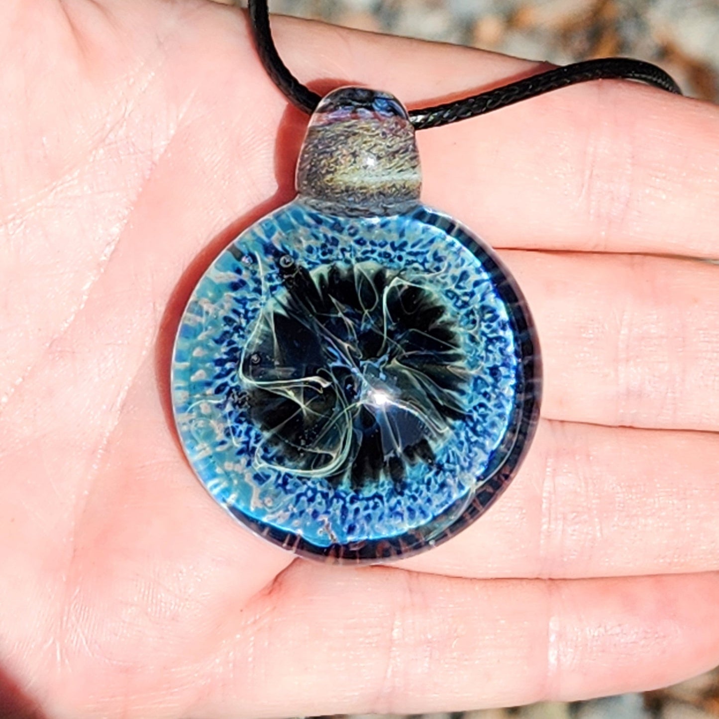 Blown Glass Pendant – One-of-a-Kind Statement Jewelry
