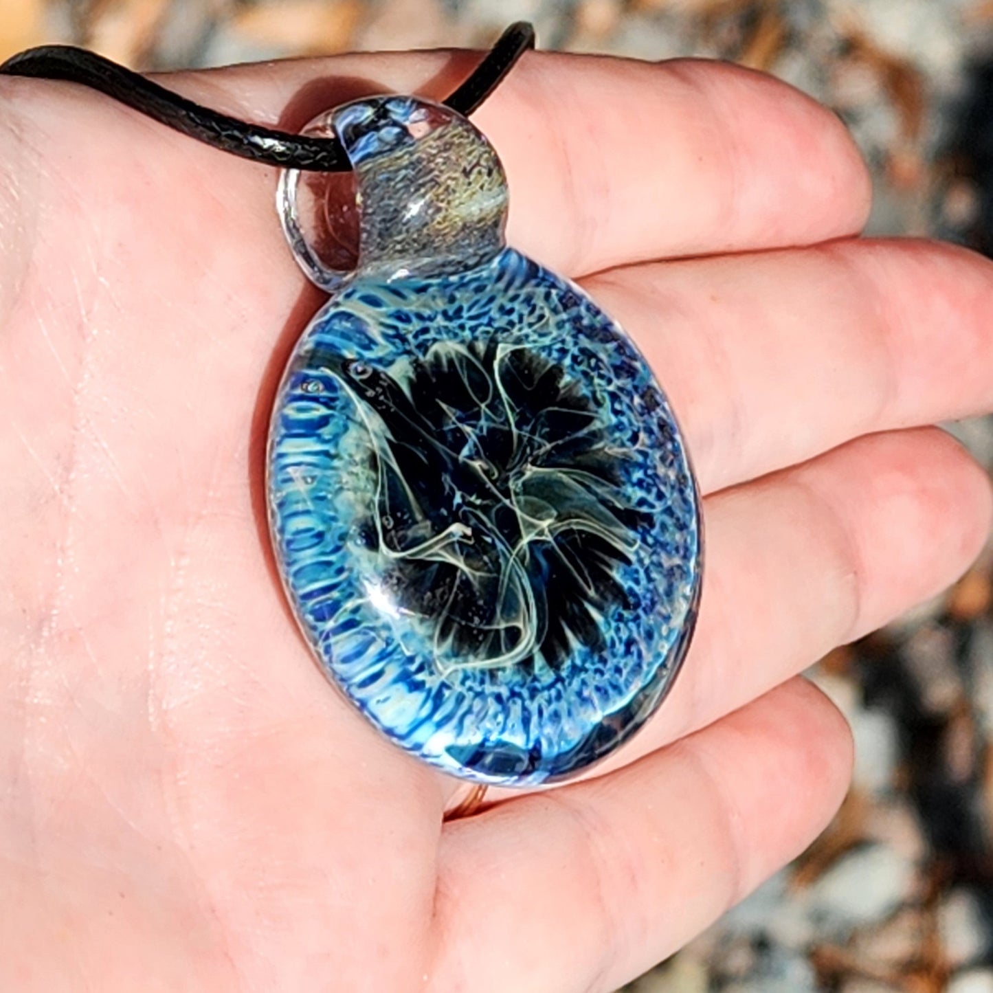 Blown Glass Pendant – One-of-a-Kind Statement Jewelry