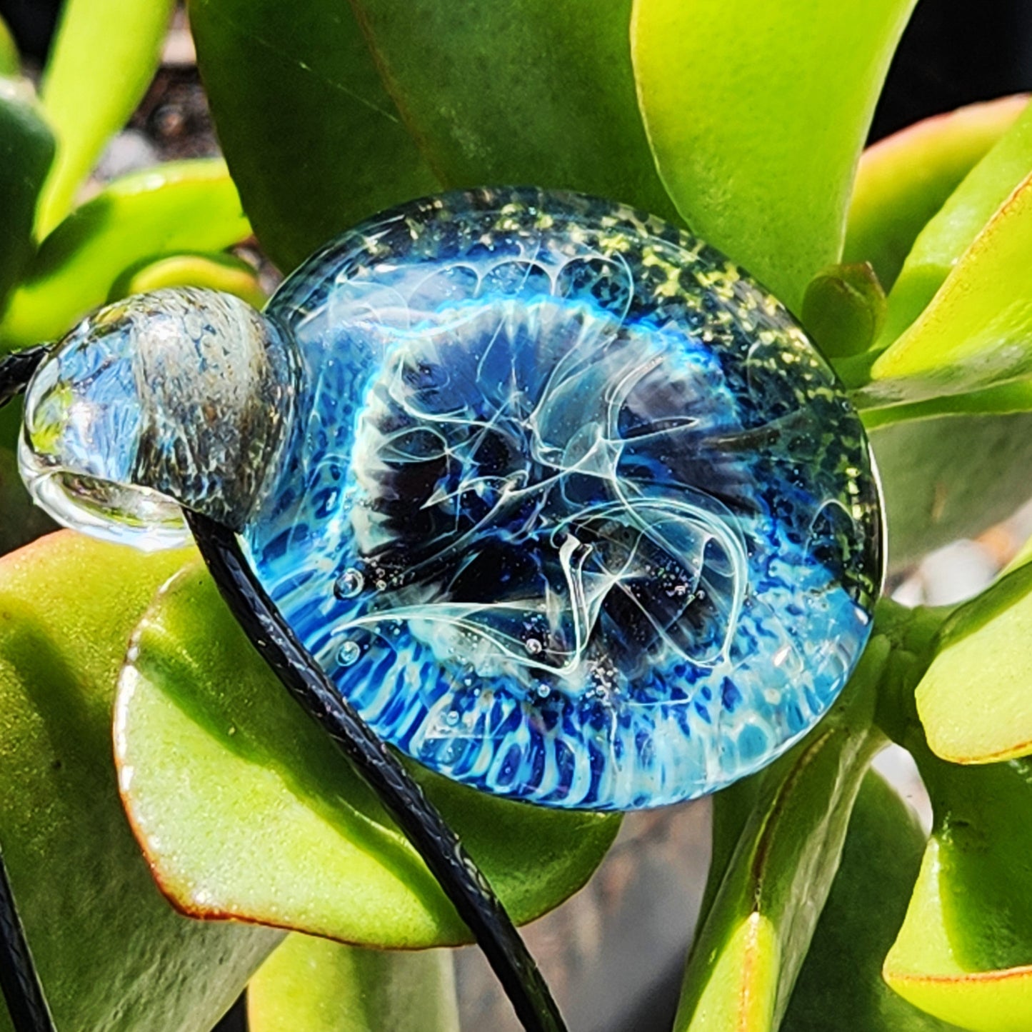 Blown Glass Pendant – One-of-a-Kind Statement Jewelry