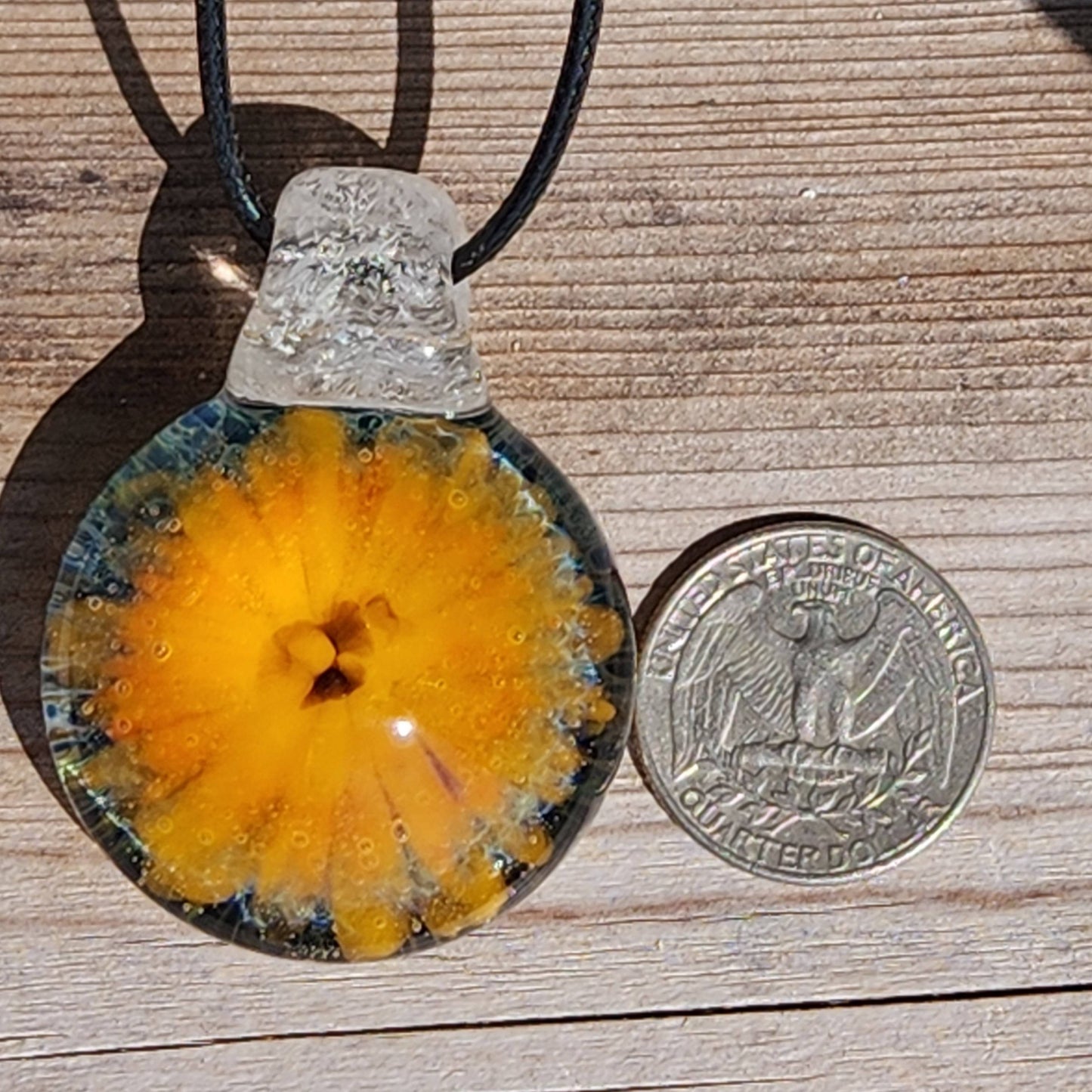 Handmade Blown Glass Pendant: Statement Pieces for the Fashion Forward DragonFireGlass