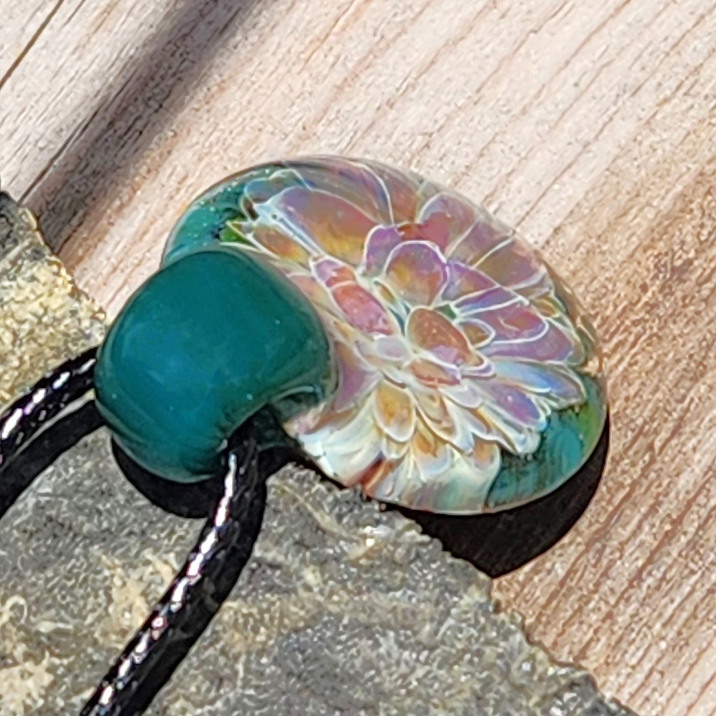 Small Handmade Glass Jewelry - Handblown Borosilicate Pendant