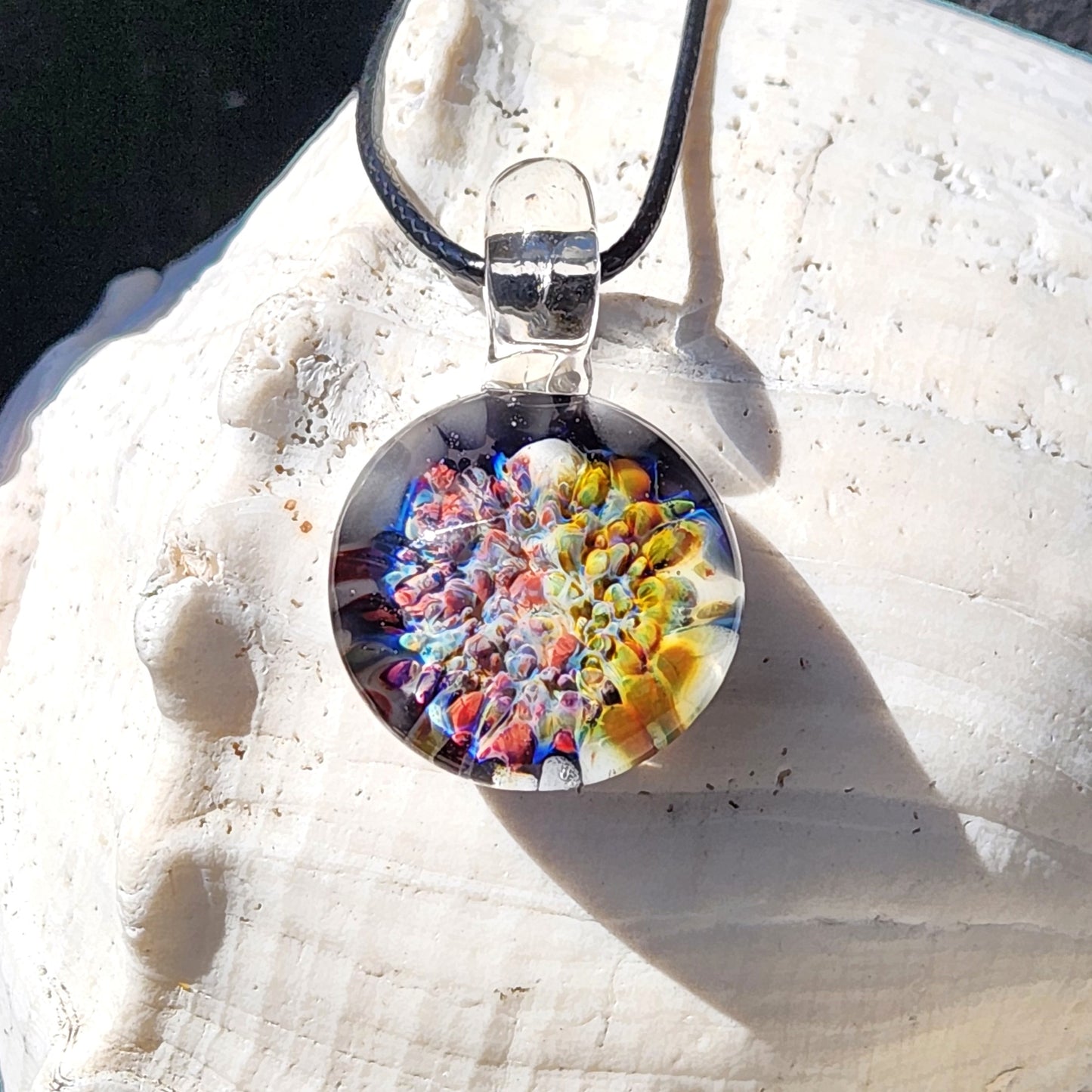 Ocean Reef Glass Pendant