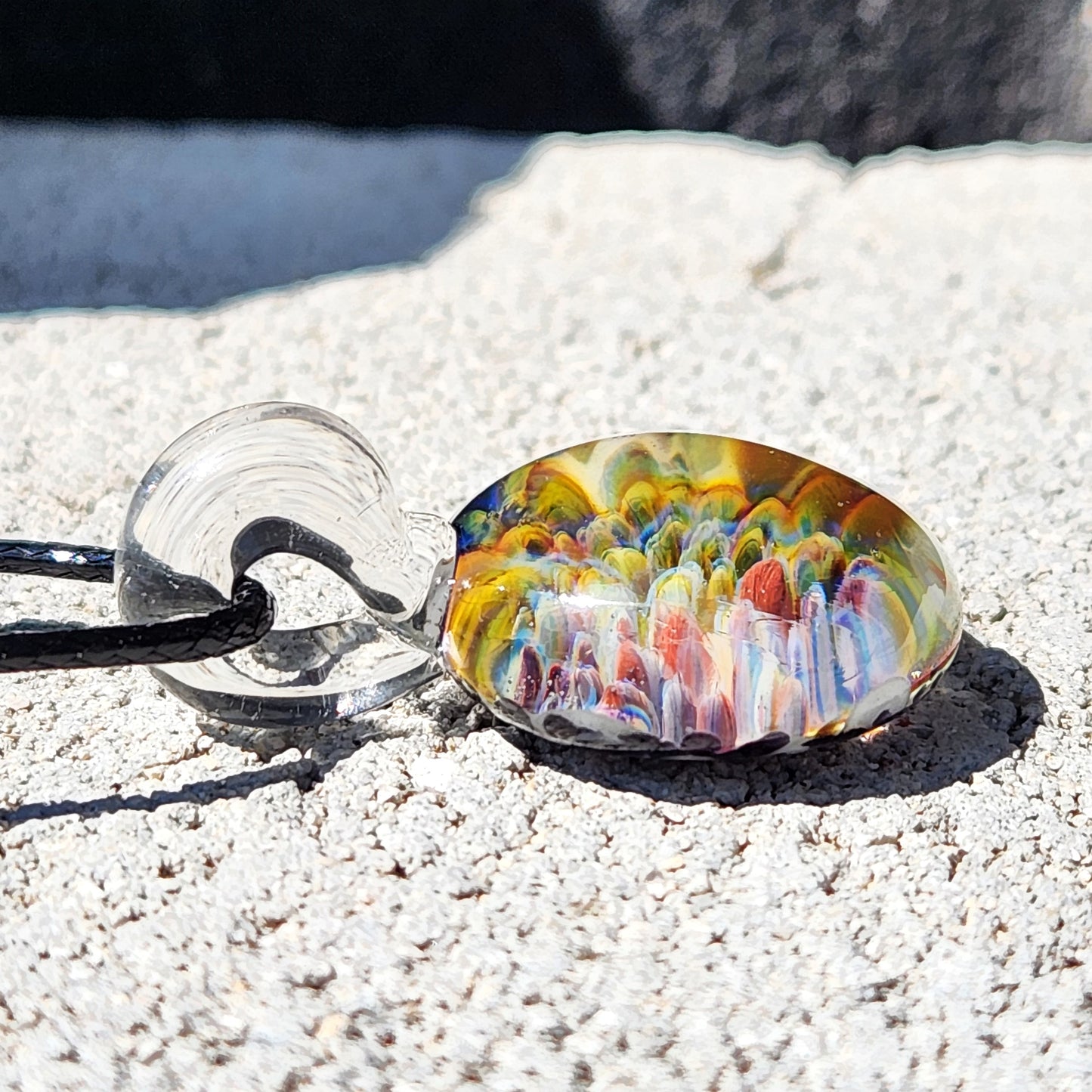 Ocean Reef Glass Pendant