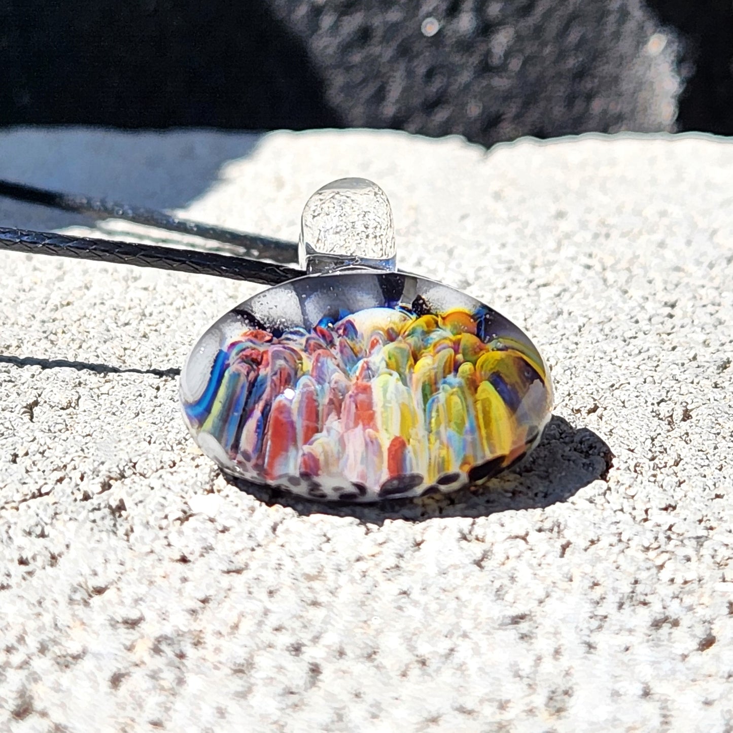 Ocean Reef Glass Pendant