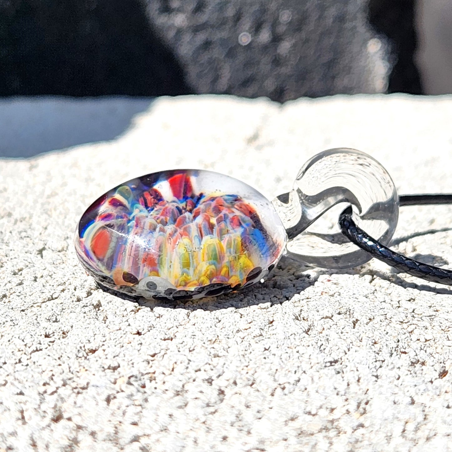 Ocean Reef Glass Pendant