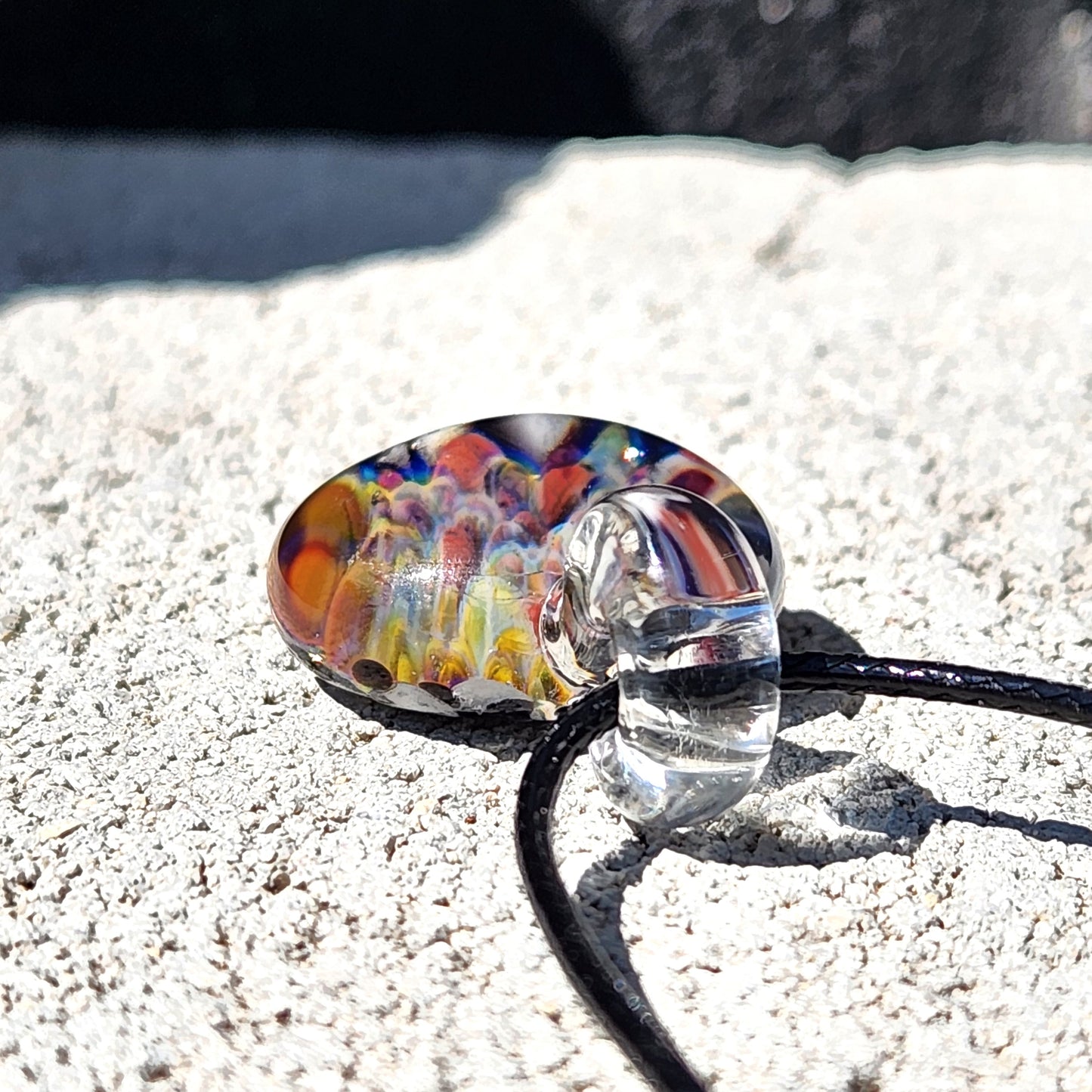 Ocean Reef Glass Pendant