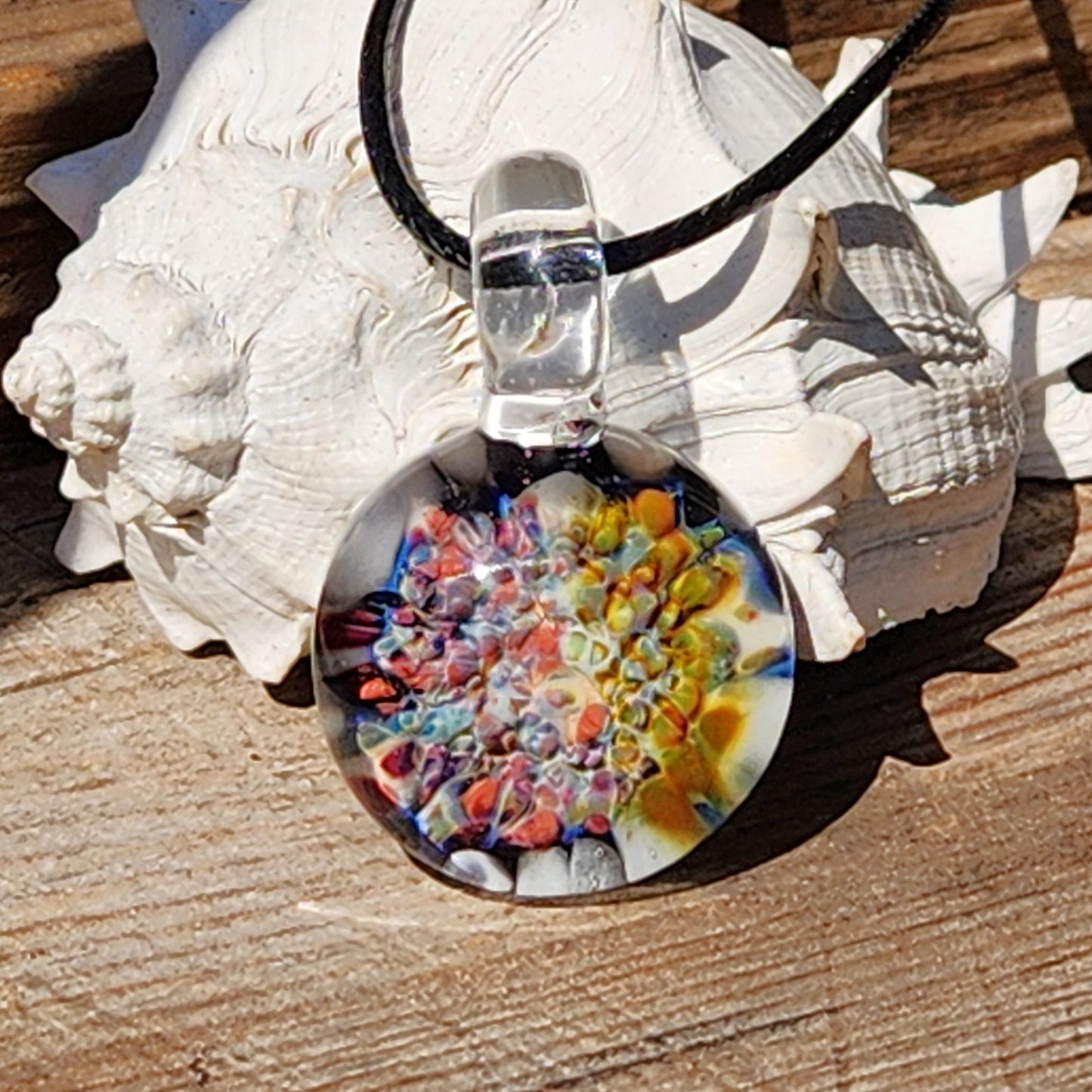 Ocean Reef Glass Pendant