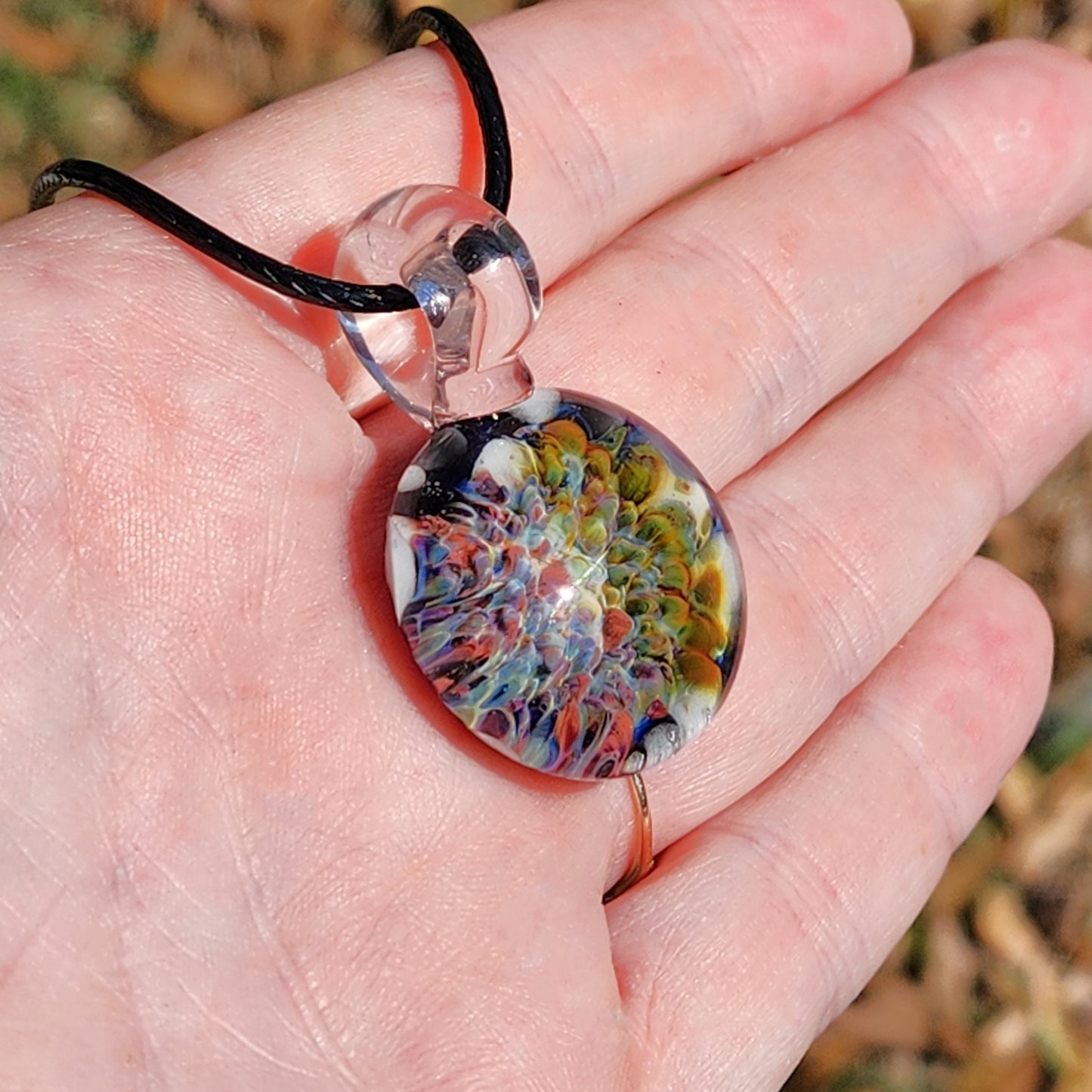 Ocean Reef Glass Pendant