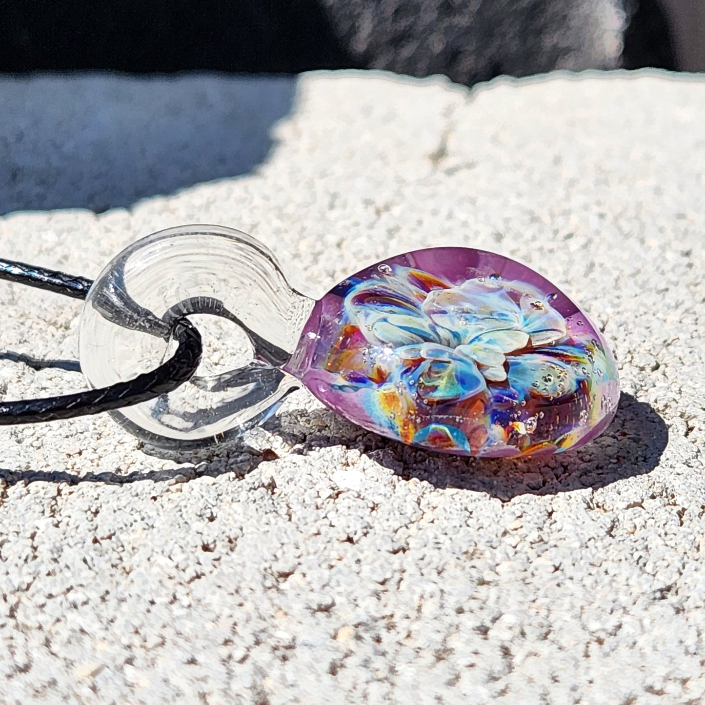 Handmade UV Glass Pendant