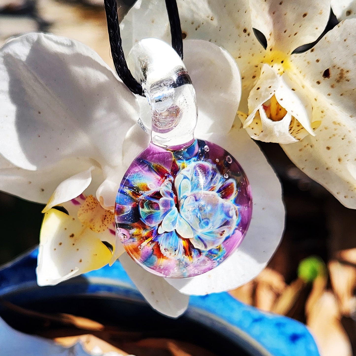 Handmade UV Glass Pendant