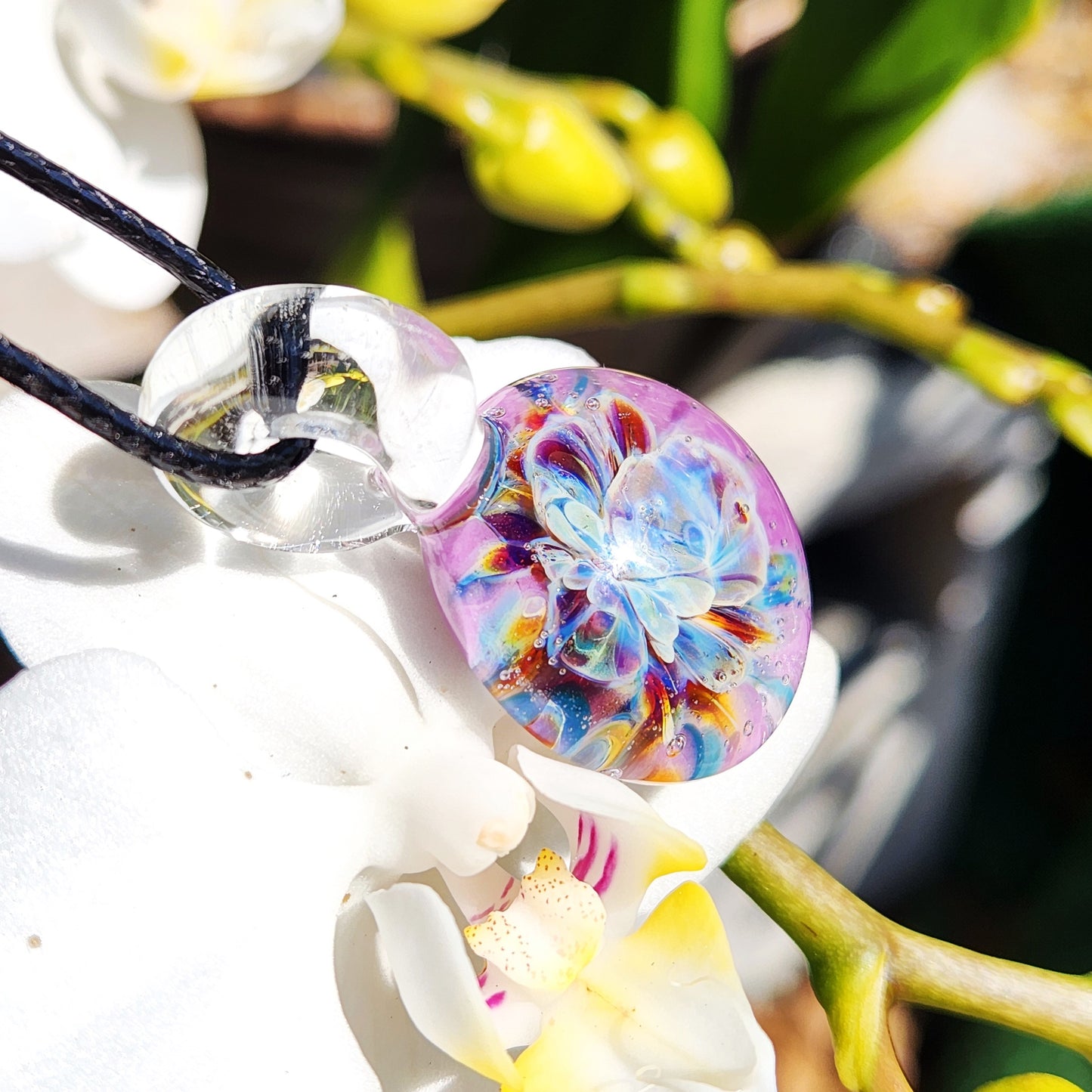 Handmade UV Glass Pendant