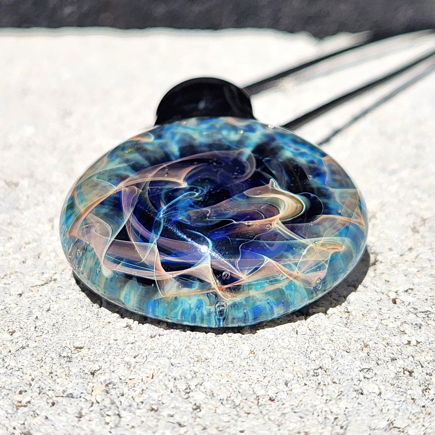 Blown Glass Pendant – One-of-a-Kind Statement Jewelry