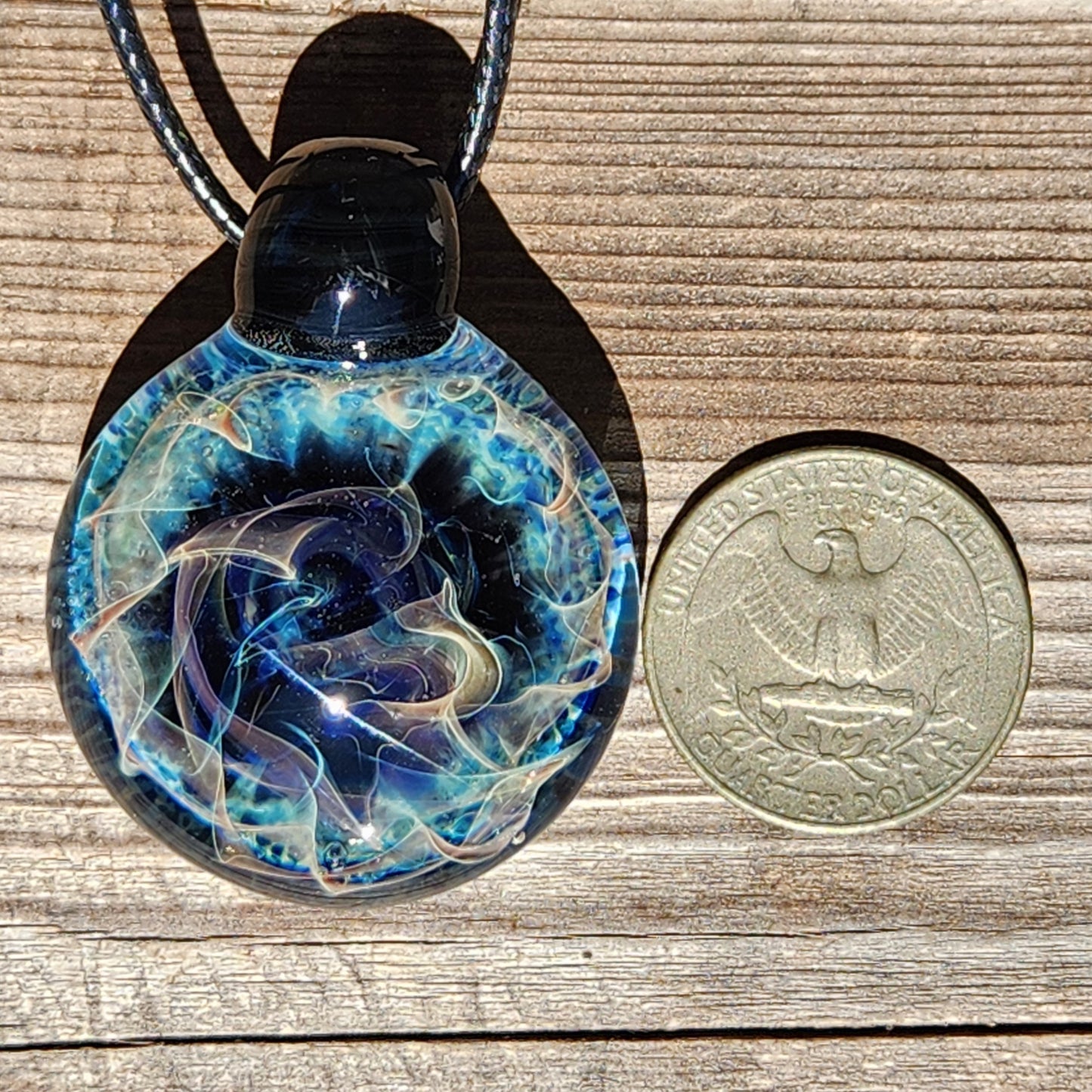 Blown Glass Pendant – One-of-a-Kind Statement Jewelry