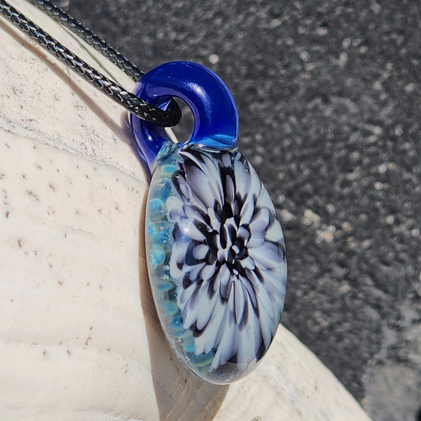 Trippy Glass Pendant - One-of-a-Kind