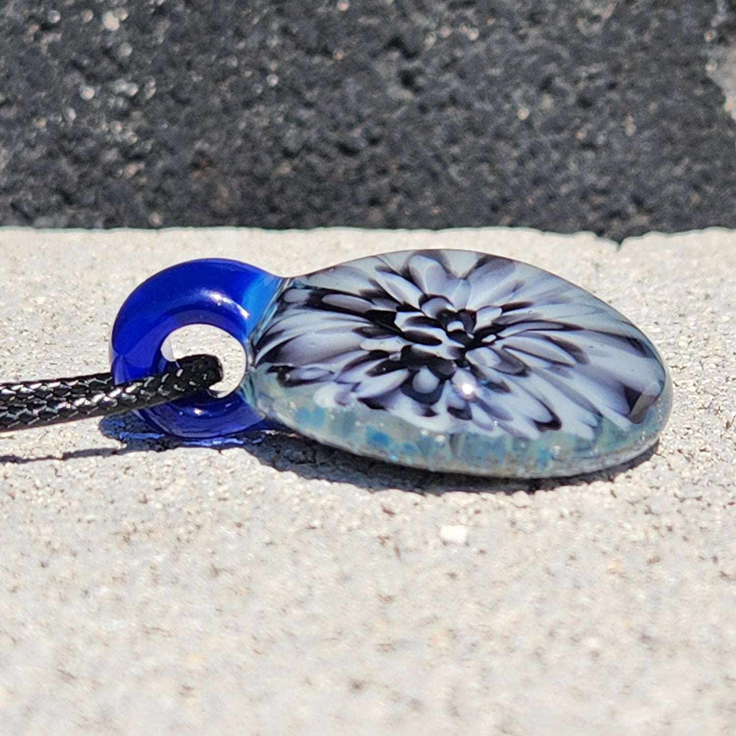 Trippy Glass Pendant - One-of-a-Kind