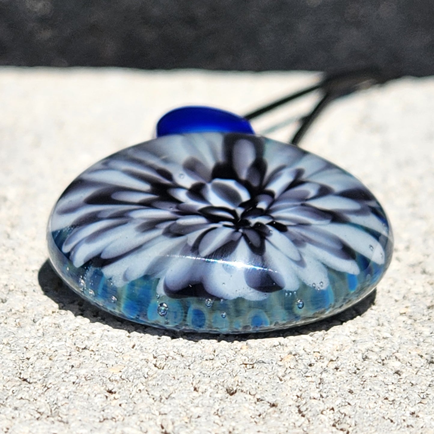 Trippy Glass Pendant - One-of-a-Kind