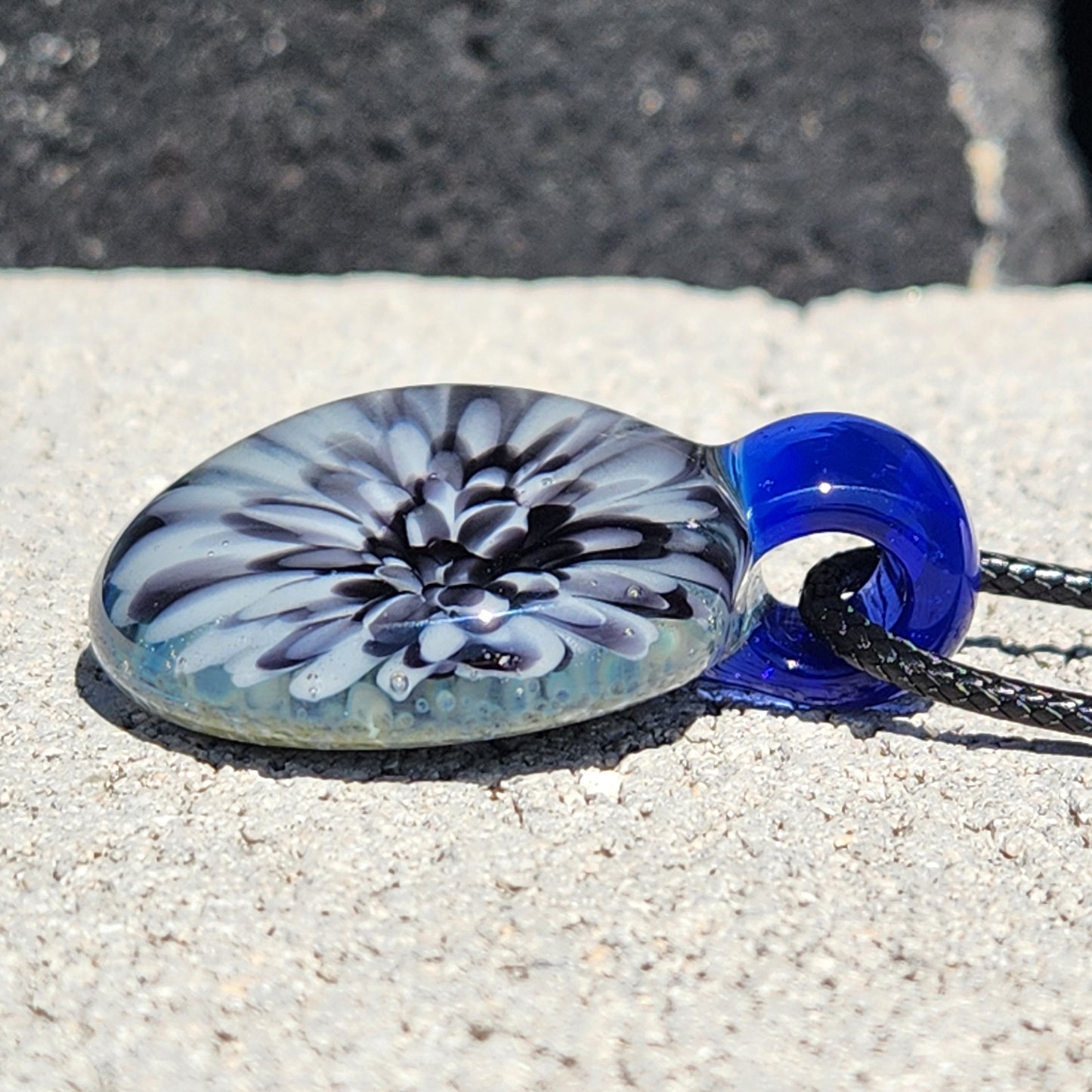 Trippy Glass Pendant - One-of-a-Kind