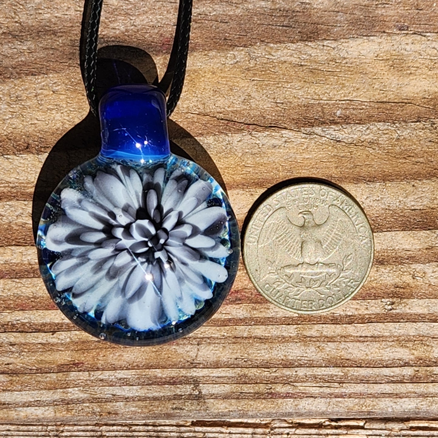 Trippy Glass Pendant - One-of-a-Kind