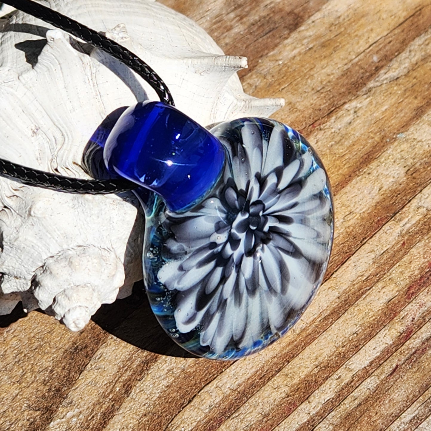 Trippy Glass Pendant - One-of-a-Kind