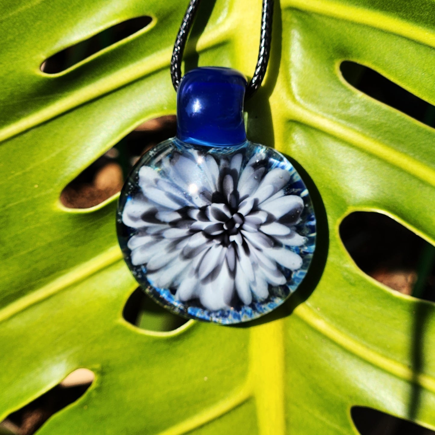 Trippy Glass Pendant - One-of-a-Kind