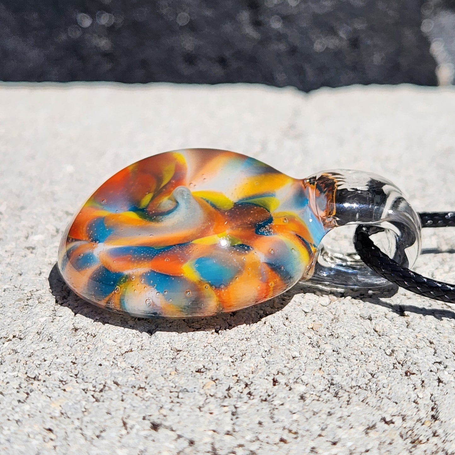 Handmade Pendant Necklace – Unique Glass Jewelry