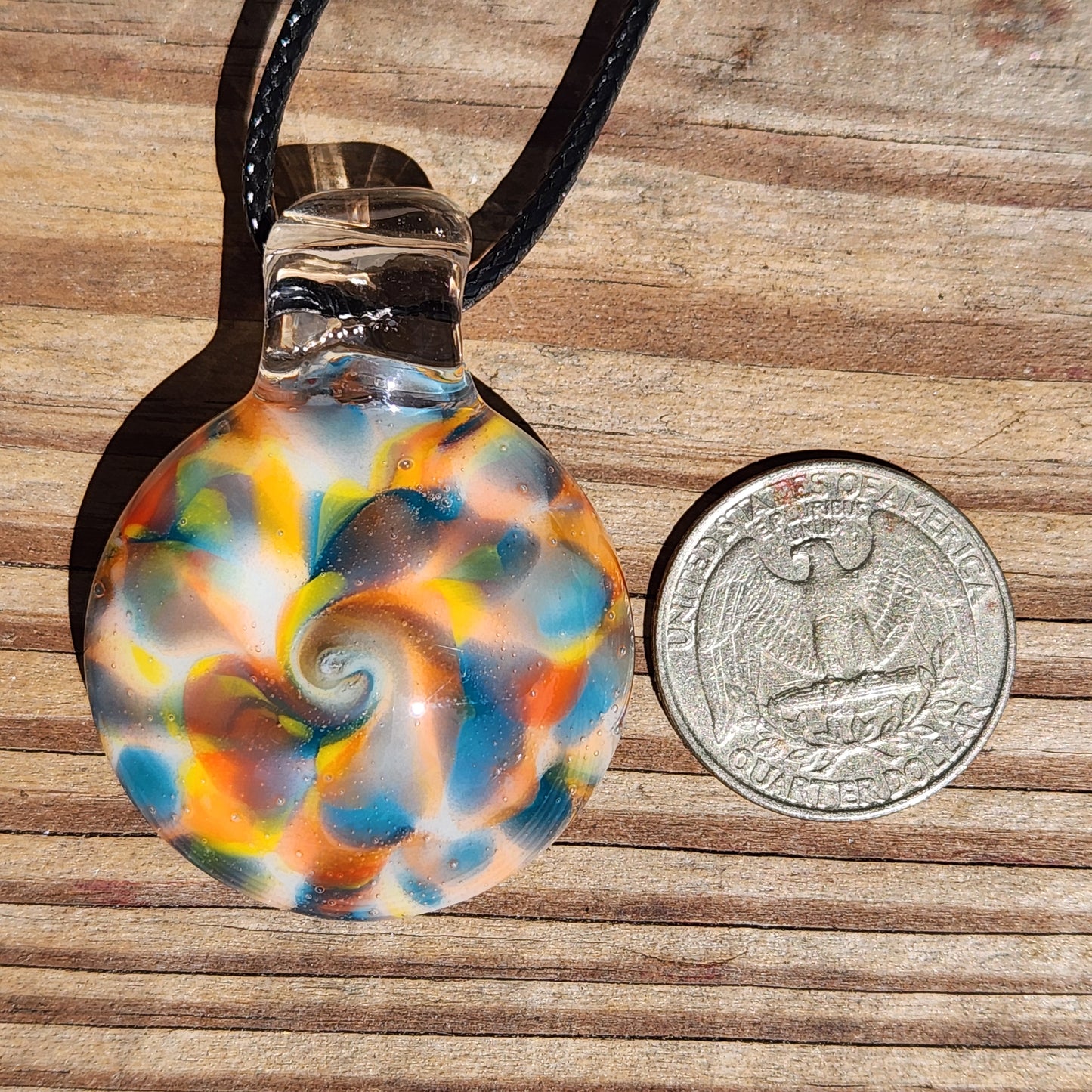 Handmade Pendant Necklace – Unique Glass Jewelry