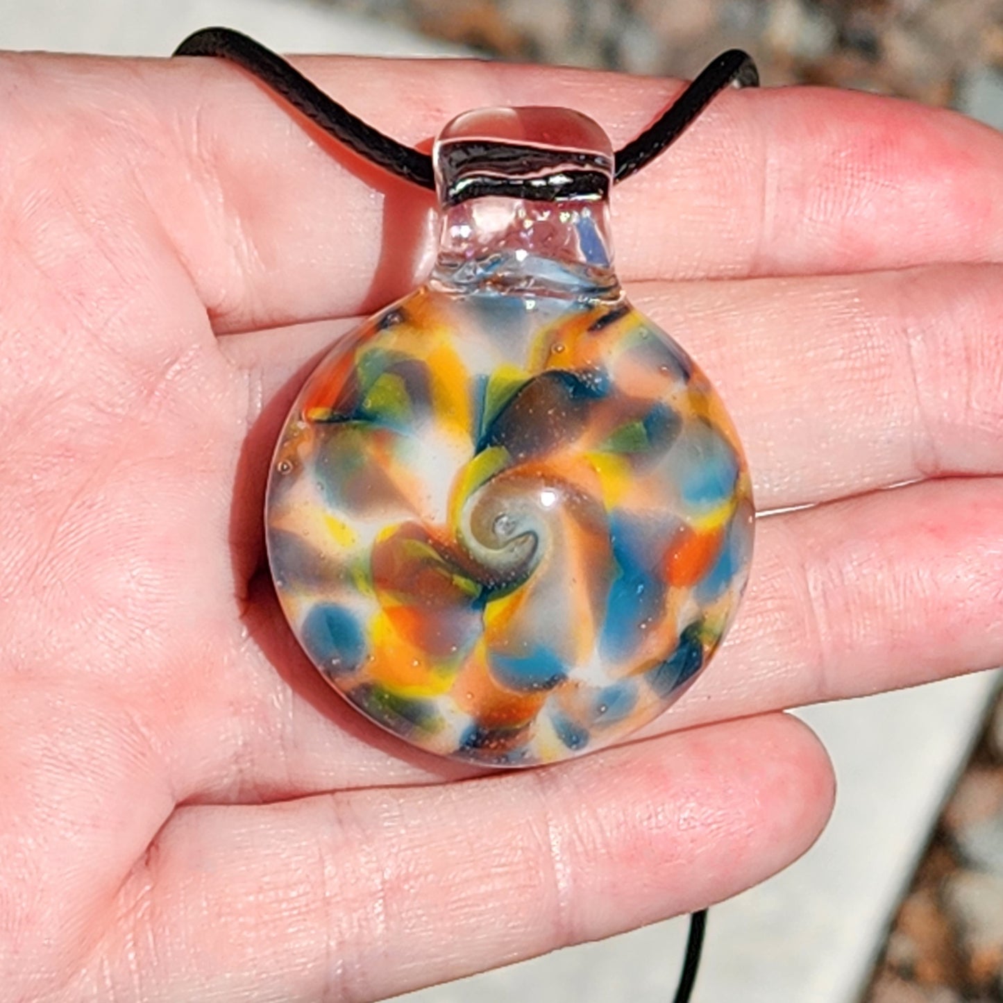 Handmade Pendant Necklace – Unique Glass Jewelry