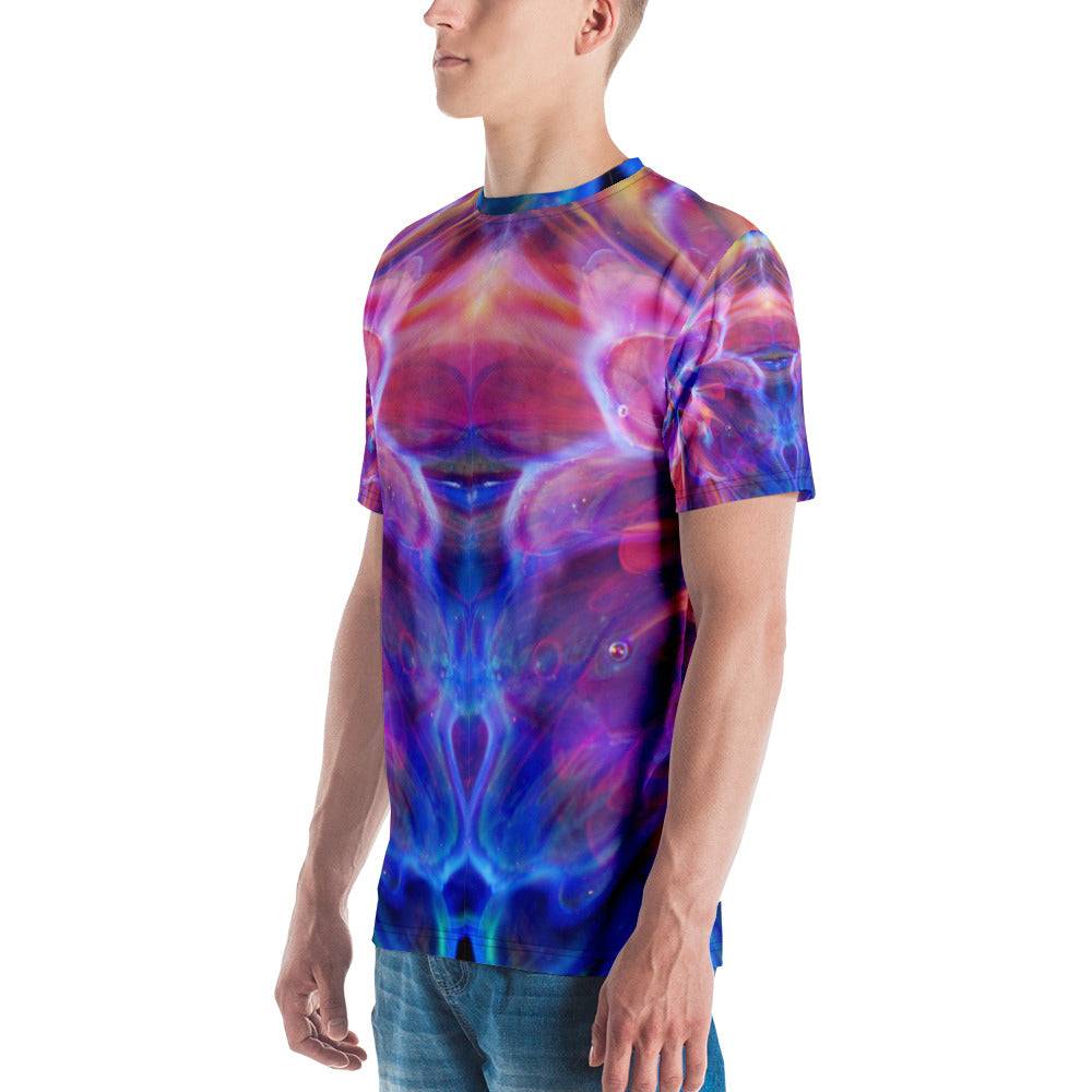 Men's t-shirt - Spectrum Splash DragonFireGlass