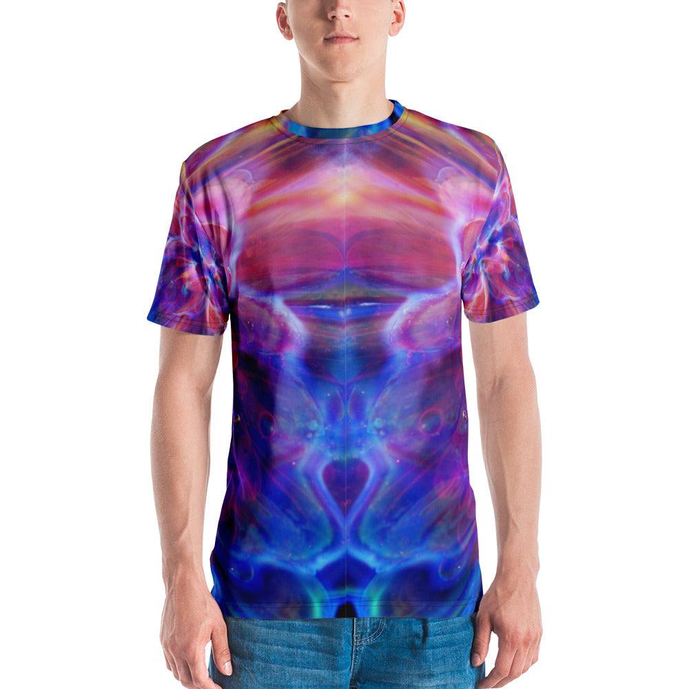 Men's t-shirt - Spectrum Splash DragonFireGlass