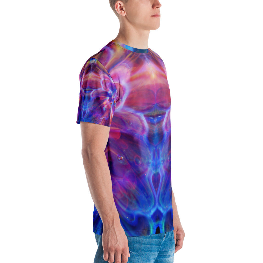 Men's t-shirt - Spectrum Splash DragonFireGlass