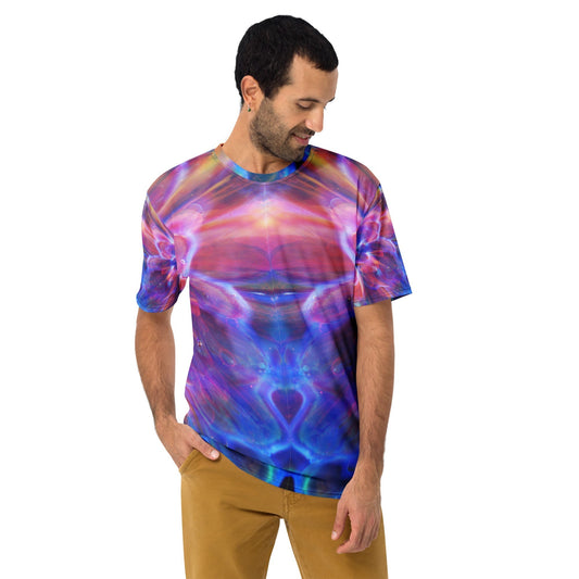 Men's t-shirt - Spectrum Splash DragonFireGlass