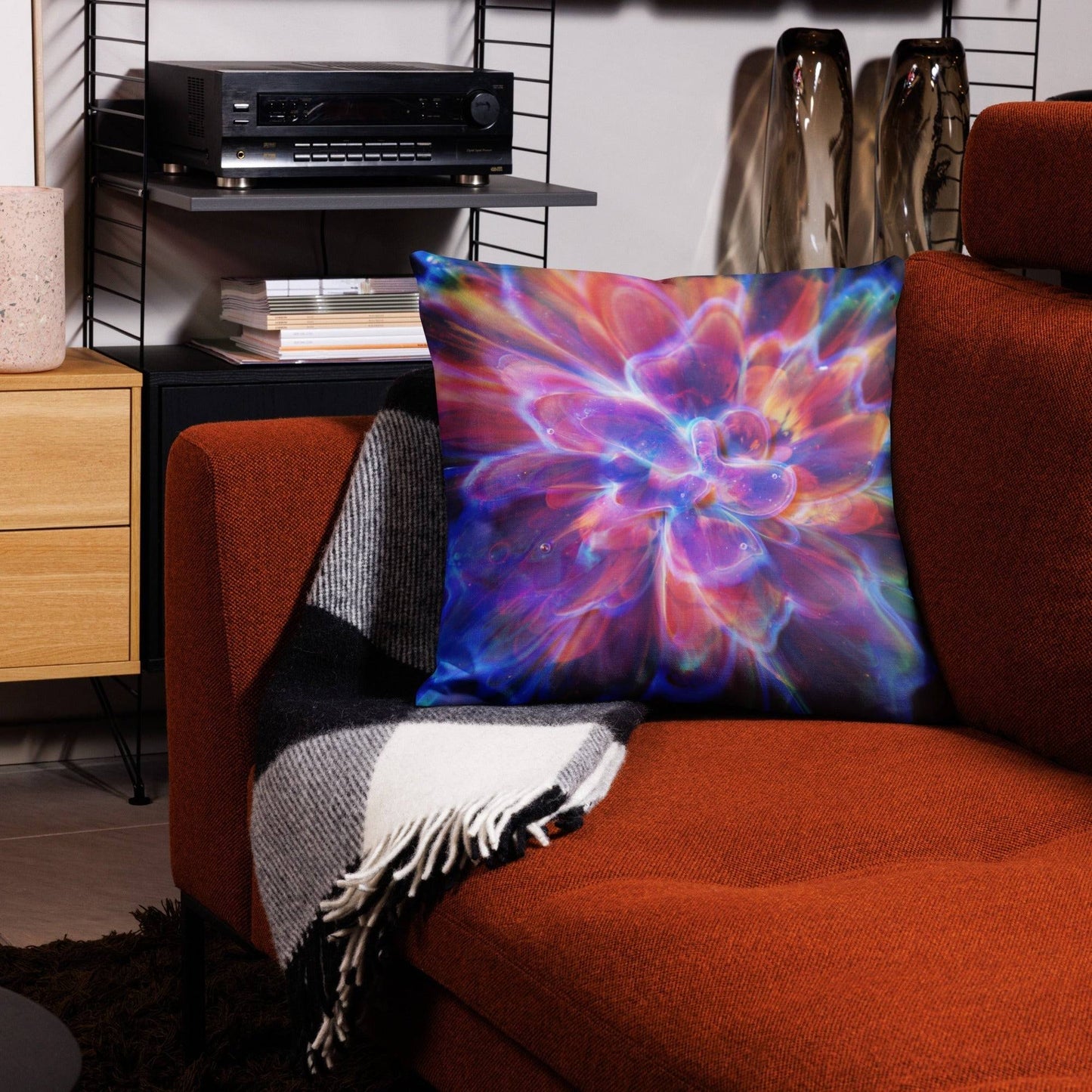 Premium Pillow Case - Rainbow Rhapsody DragonFireGlass