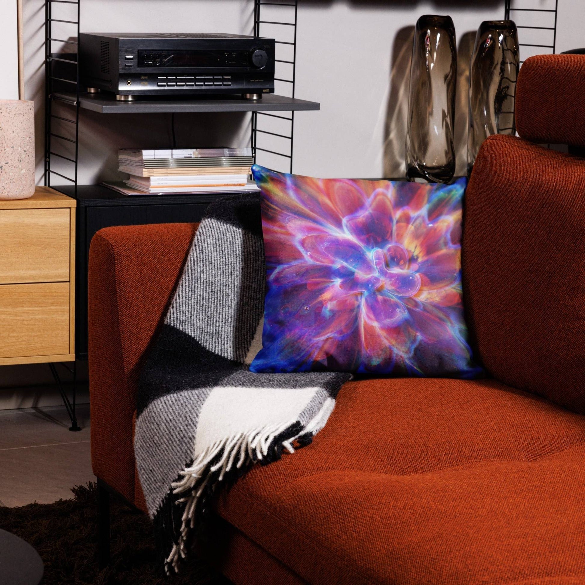 Premium Pillow Case - Rainbow Rhapsody DragonFireGlass