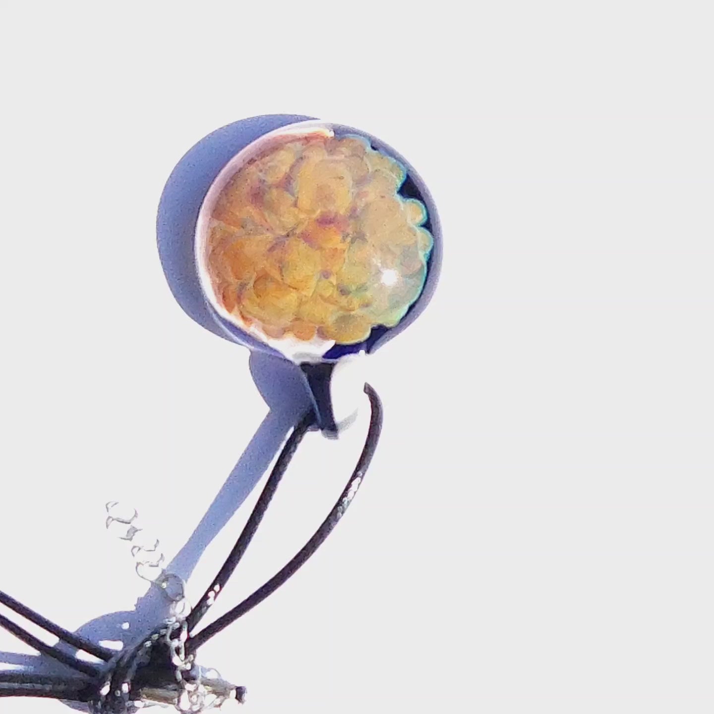 Video of Glass Pendant Necklace by DragonFire Glass